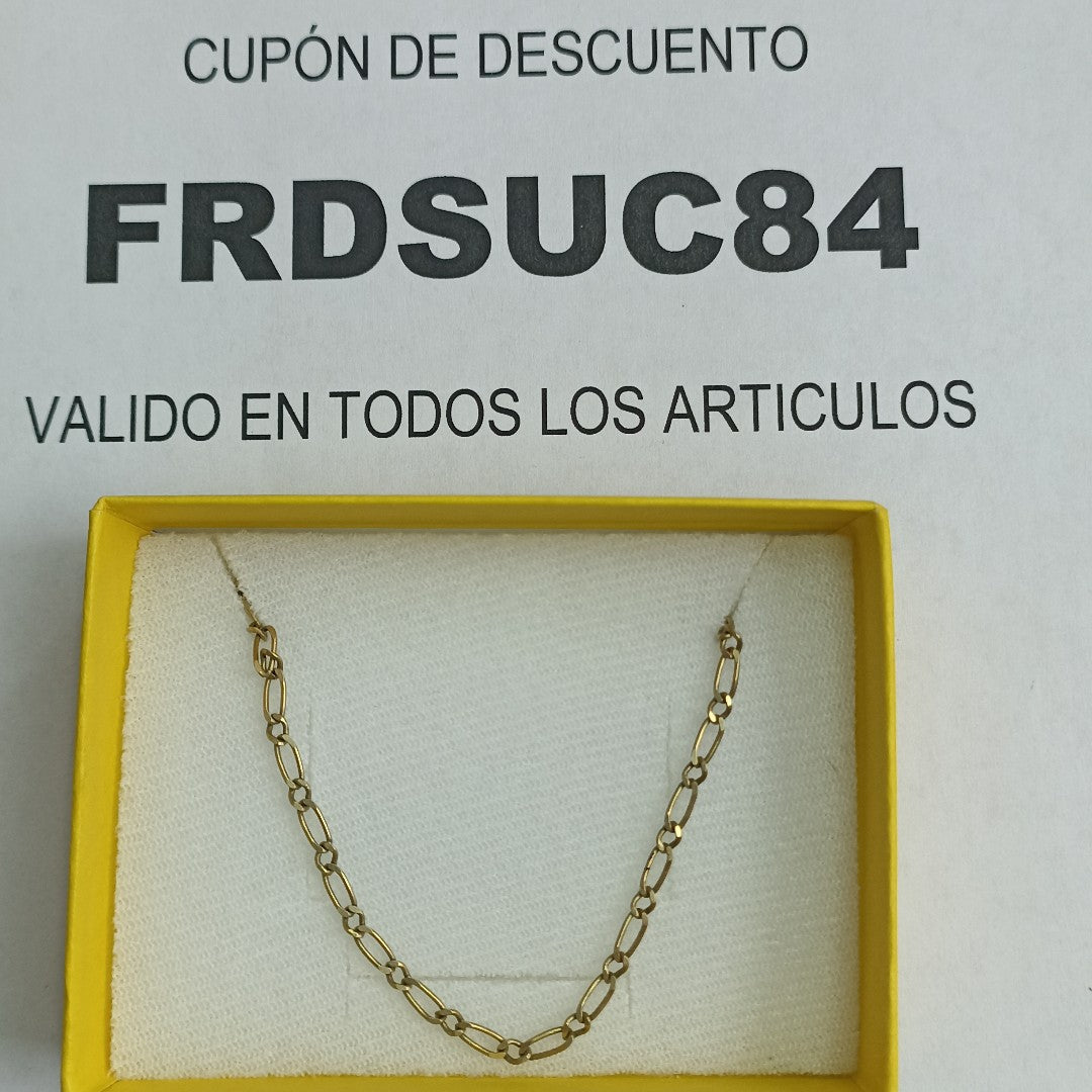 CADENA ORO 10 K 4.4 GRMS (SEMINUEVO)