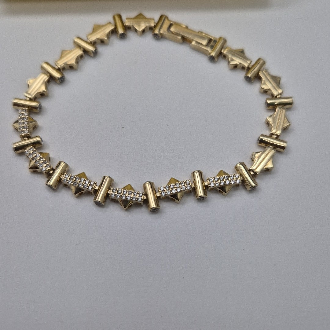 PULSERAS DAMA ORO 10K 9.8 (NUEVO)