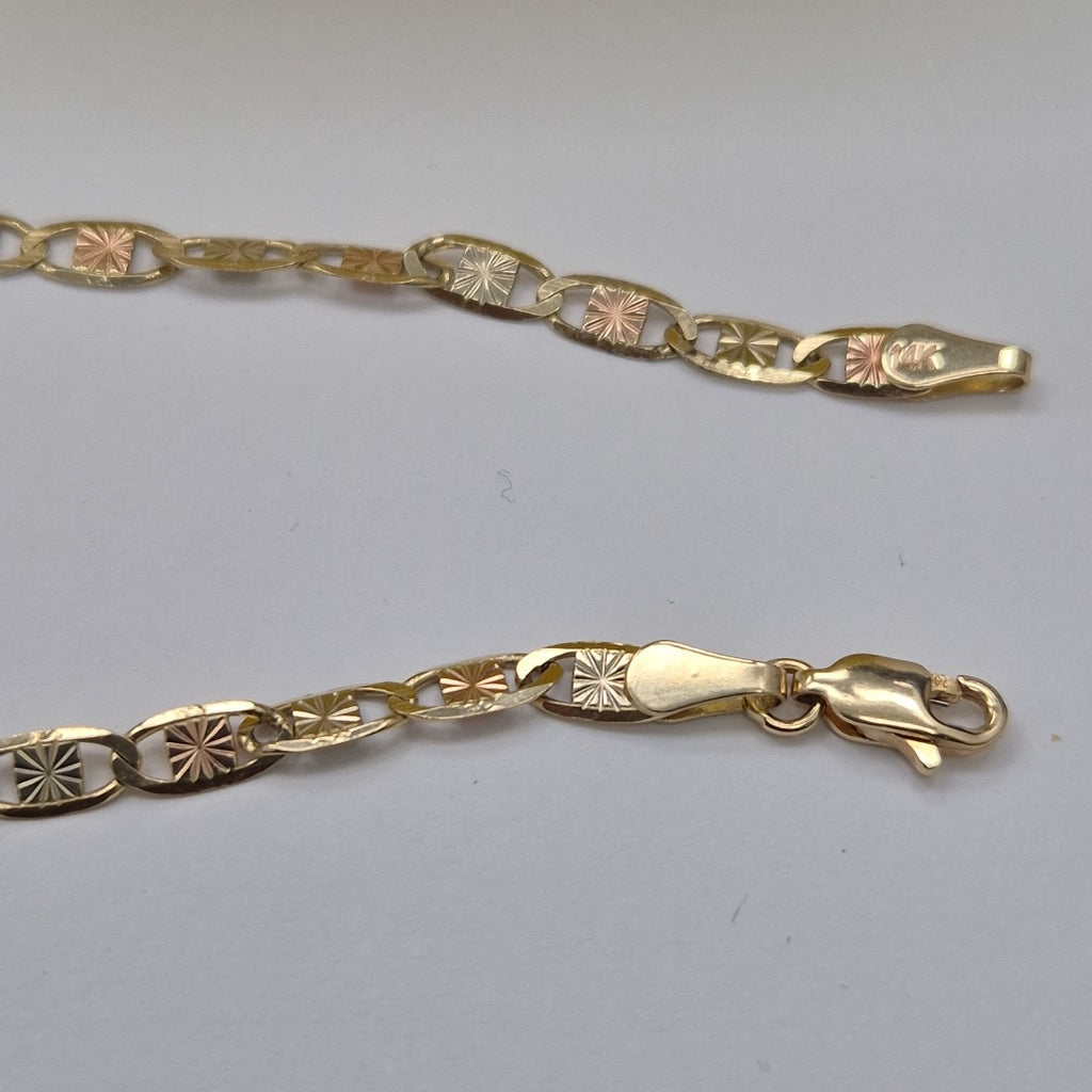 PULSERA MARINERA 4.6G 21 CM 14K (NUEVO)