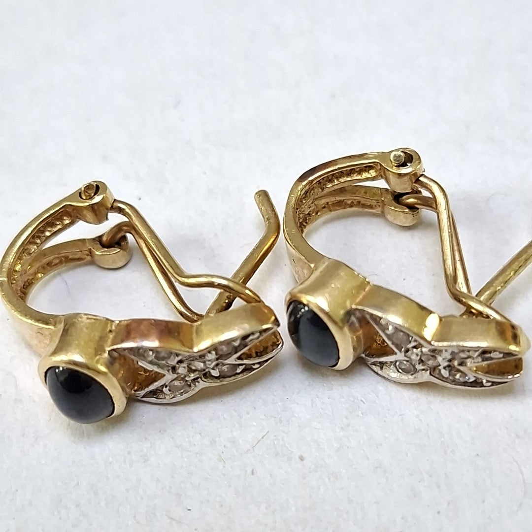 ARETES PAR ORO 14 K 4,80 GRMS (SEMINUEVO)