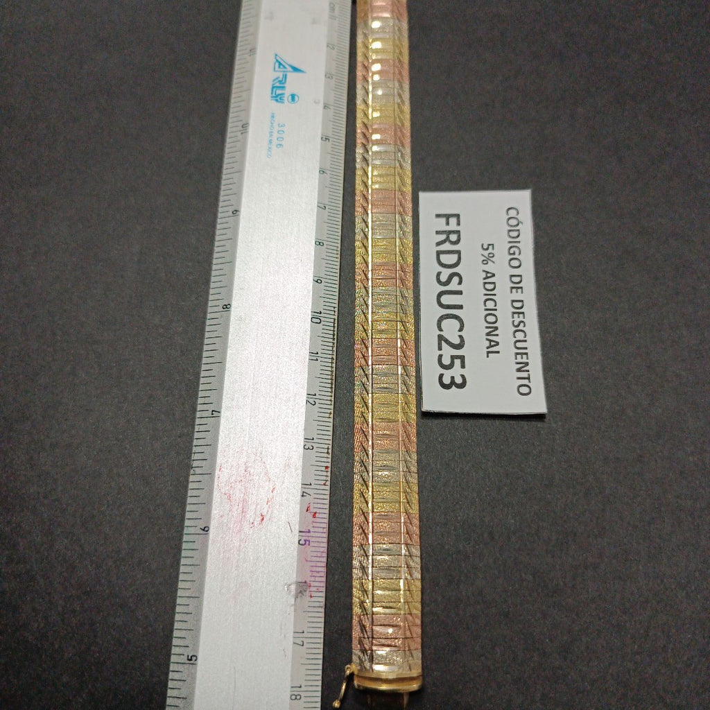 PULSERA ORO 14 K 20,90 GRMS (SEMINUEVO)