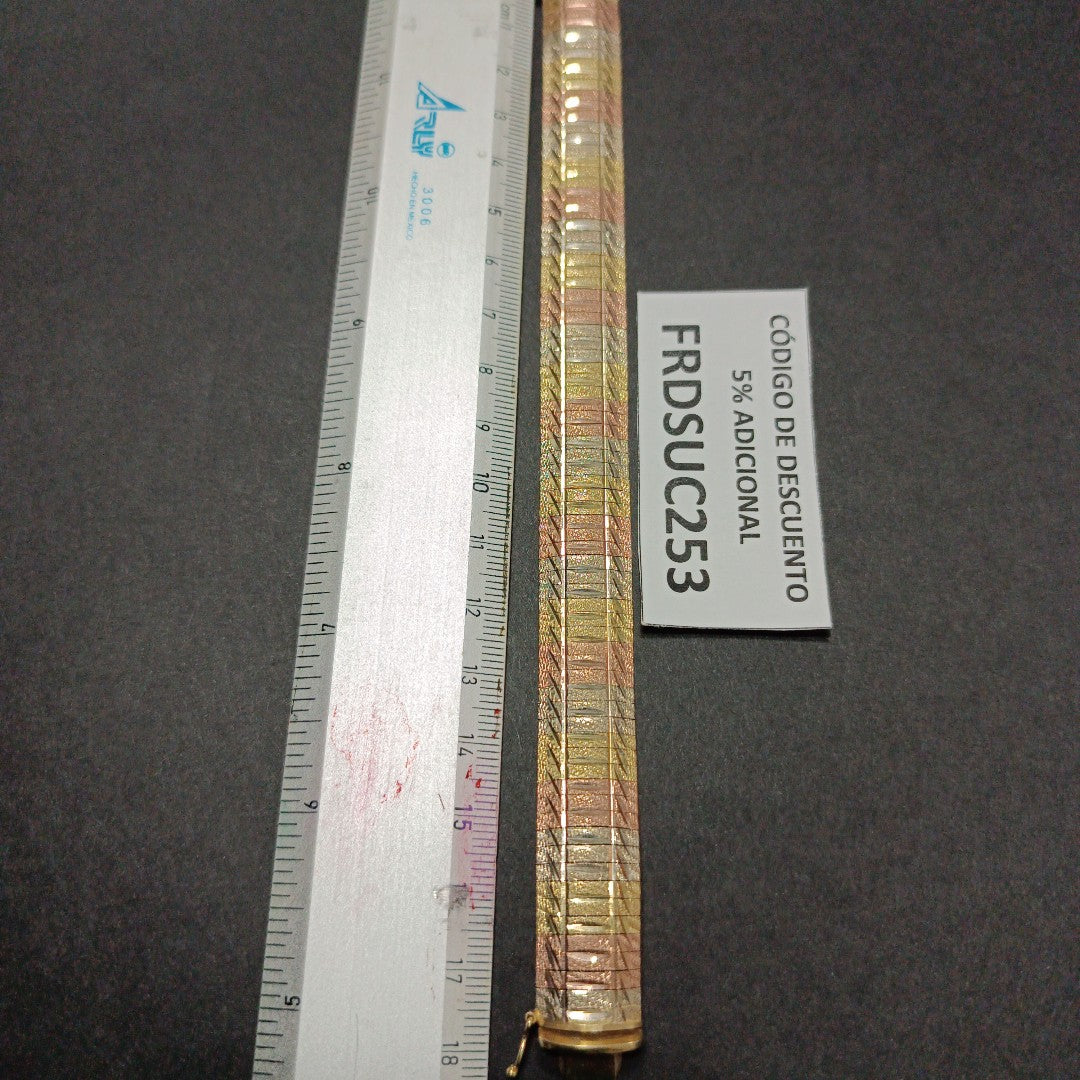 PULSERA ORO 14 K 20,90 GRMS (SEMINUEVO)