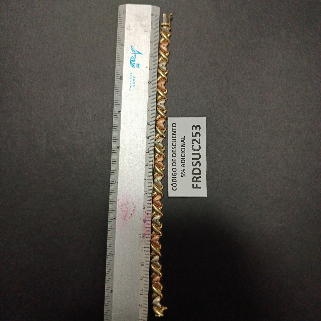 PULSERA ORO 14 K 12,80 GRMS (SEMINUEVO)