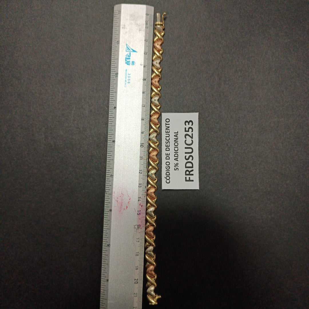 PULSERA ORO 14 K 12,80 GRMS (SEMINUEVO)