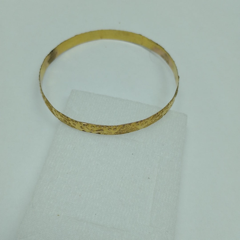 PULSERA RIGIDA ORO 10 K 9 GRMS (SEMINUEVO)