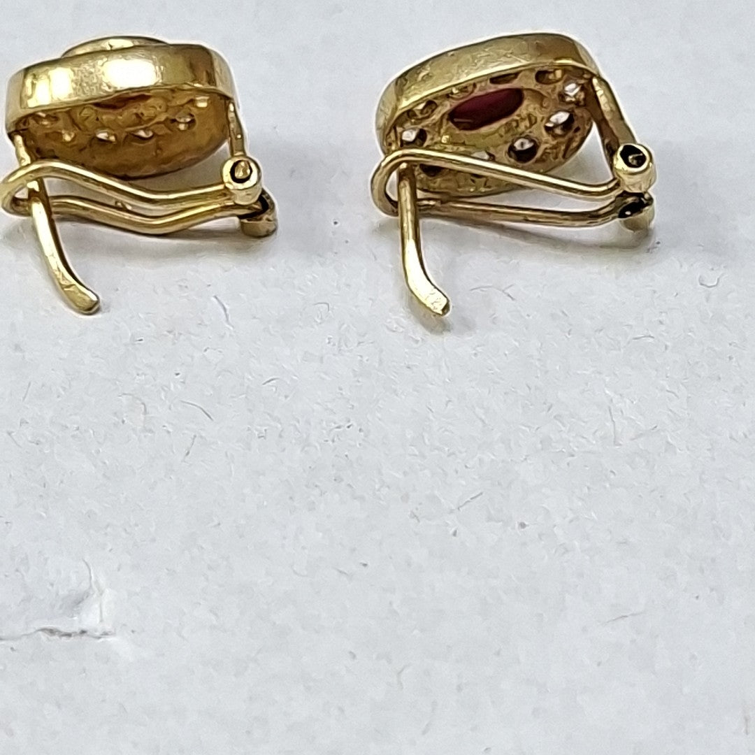 ARETES PAR ORO 10 K 3,50 GRMS (SEMINUEVO)