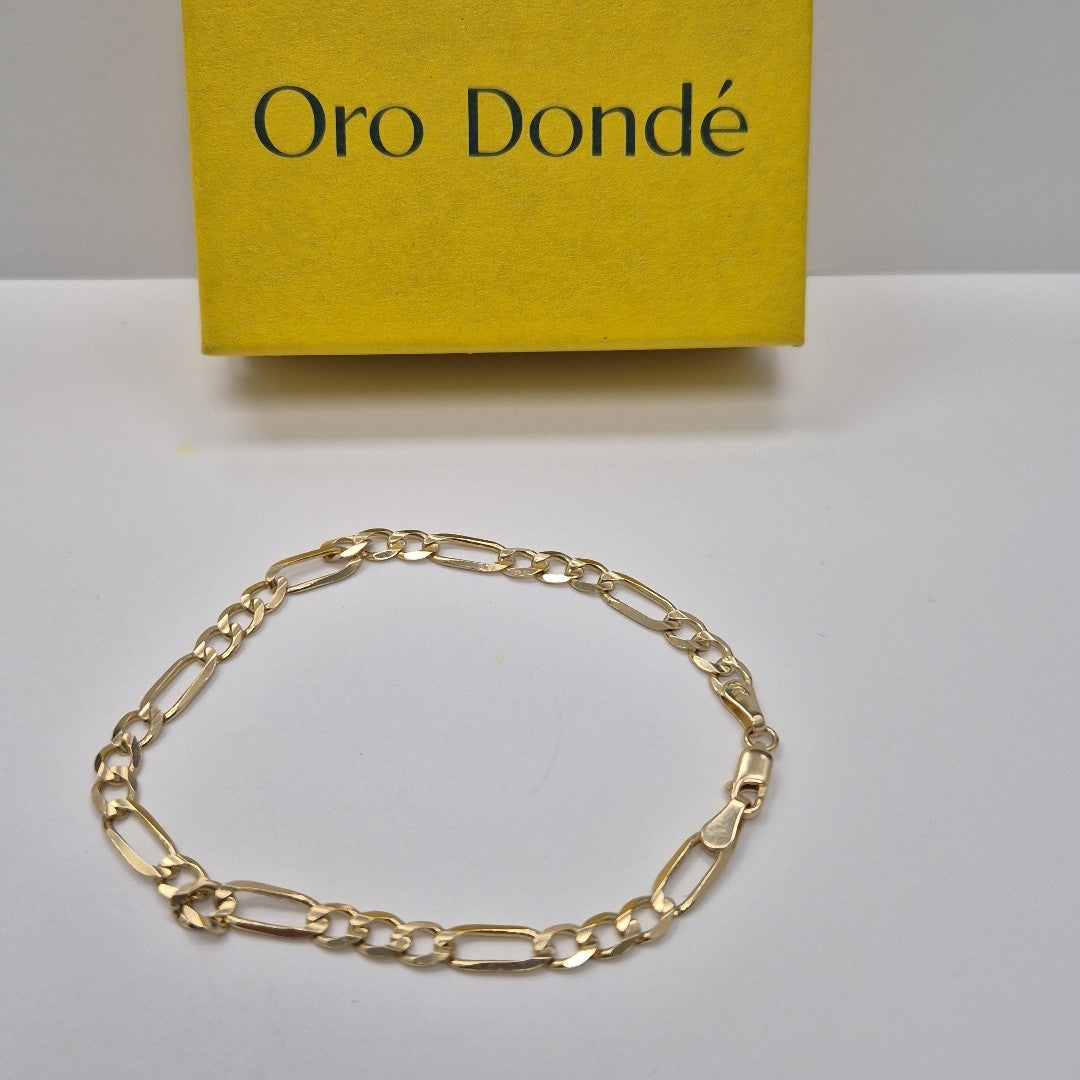 PULSERA 3X1 6.2G 21 CM 14K (NUEVO)