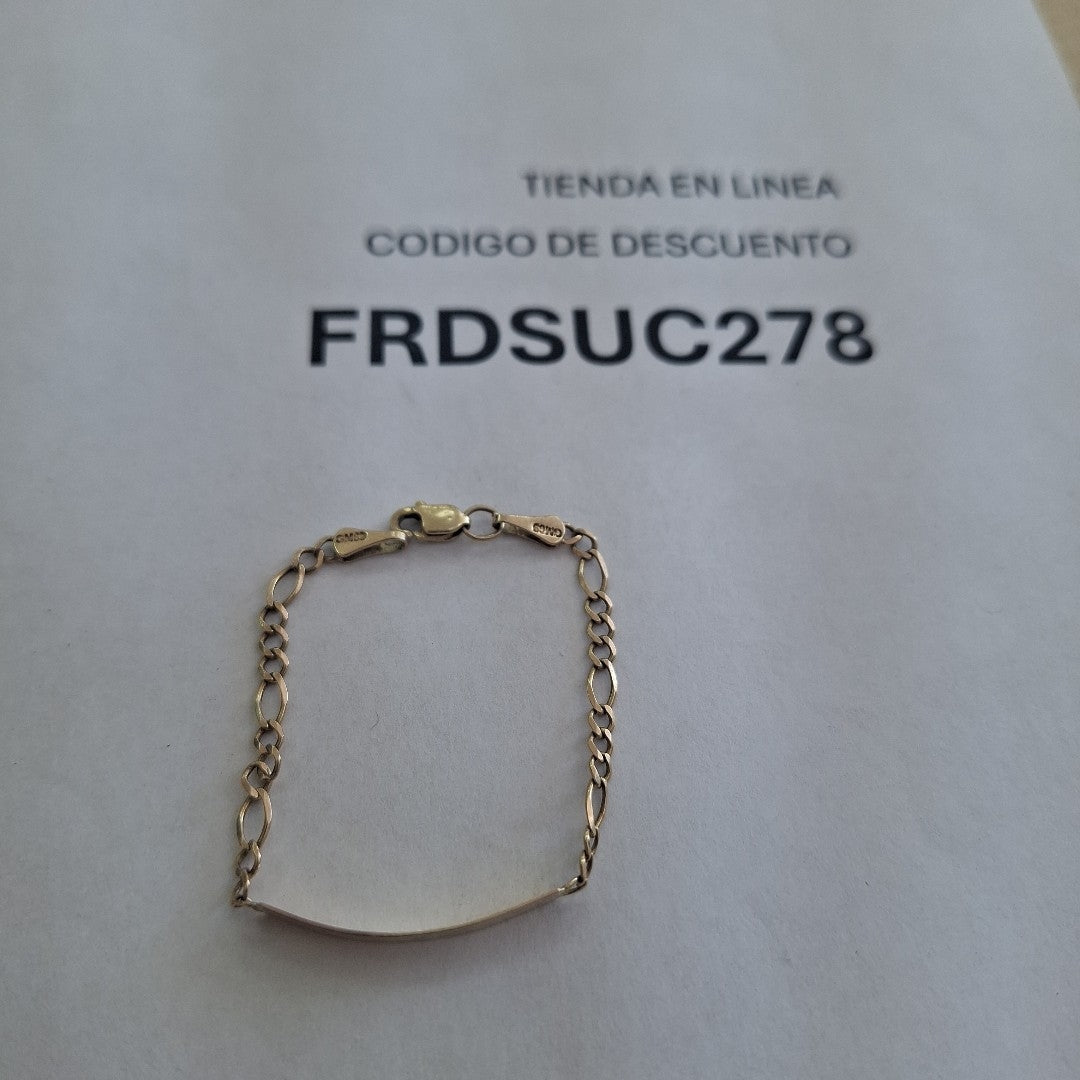 ESCLAVA ORO 10 K 1,80 GRMS (SEMINUEVO)