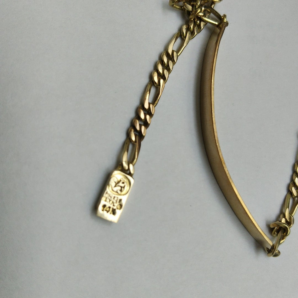 ESCLAVA ORO 14 K 9,00 GRMS (SEMINUEVO)