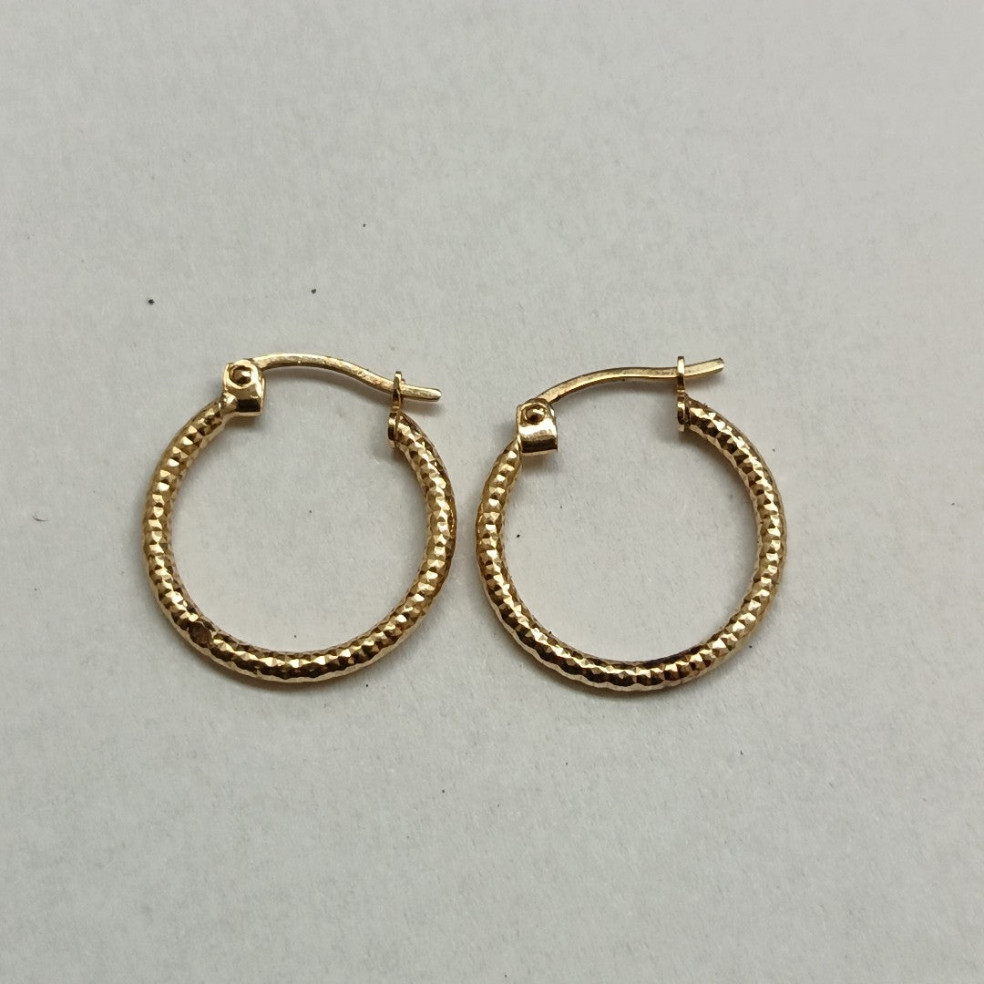 ARRACADAS PAR ORO 10 K 1,40 GRMS (SEMINUEVO)