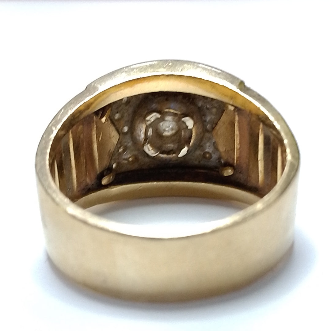 ANILLO ORO 10 K 8,90 GRMS (SEMINUEVO)