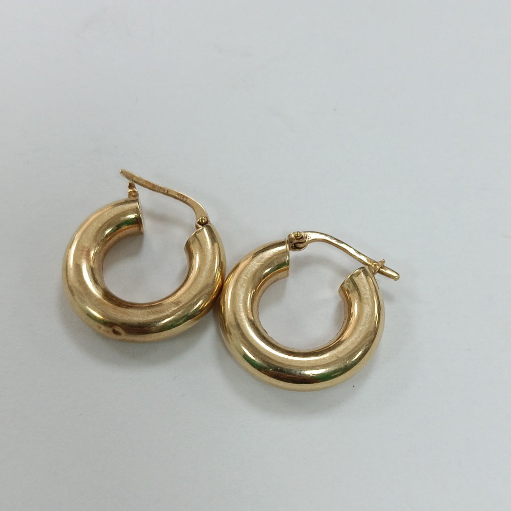 ARRACADAS PAR ORO 14 K 2.7 GRMS (SEMINUEVO)