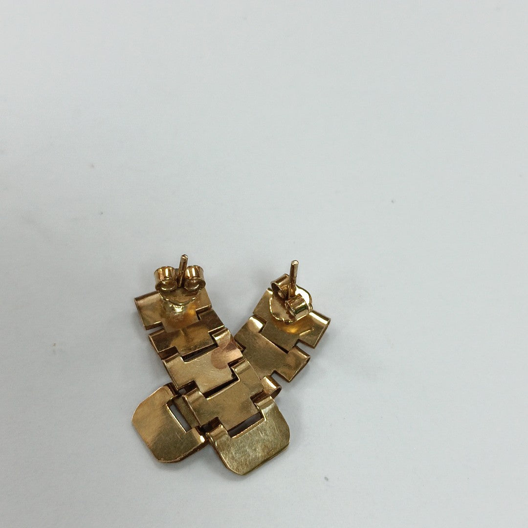 ARETES PAR ORO 14 K 2,40 GRMS (SEMINUEVO)