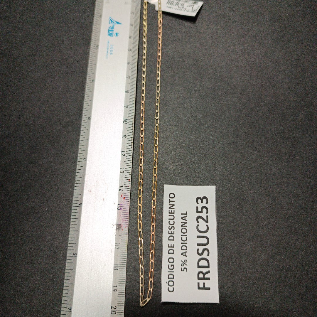 CADENA ORO 14 K 3,80 GRMS (SEMINUEVO)