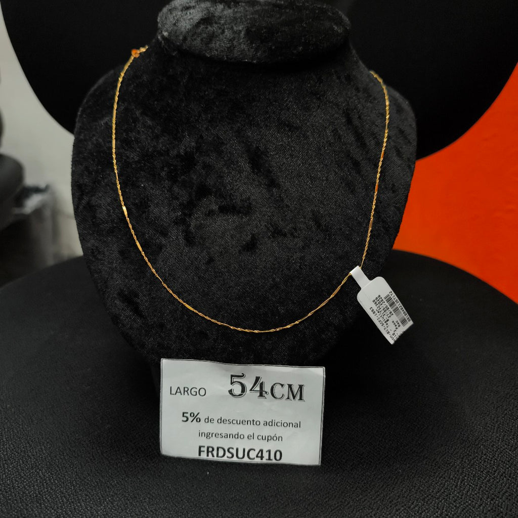 CADENA ORO 10 K 1,30 GRMS (SEMINUEVO)