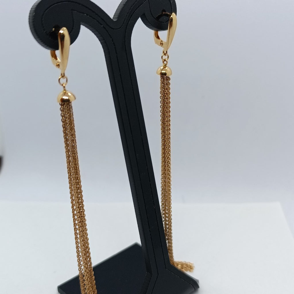 ARETES PAR ORO 14 K 7,30 GRMS (SEMINUEVO)