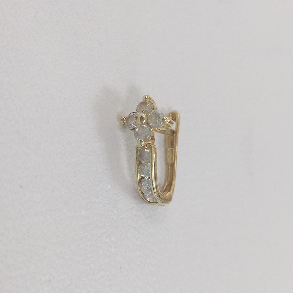 ARETES PAR ORO 14 K 1.8 GRMS (SEMINUEVO)