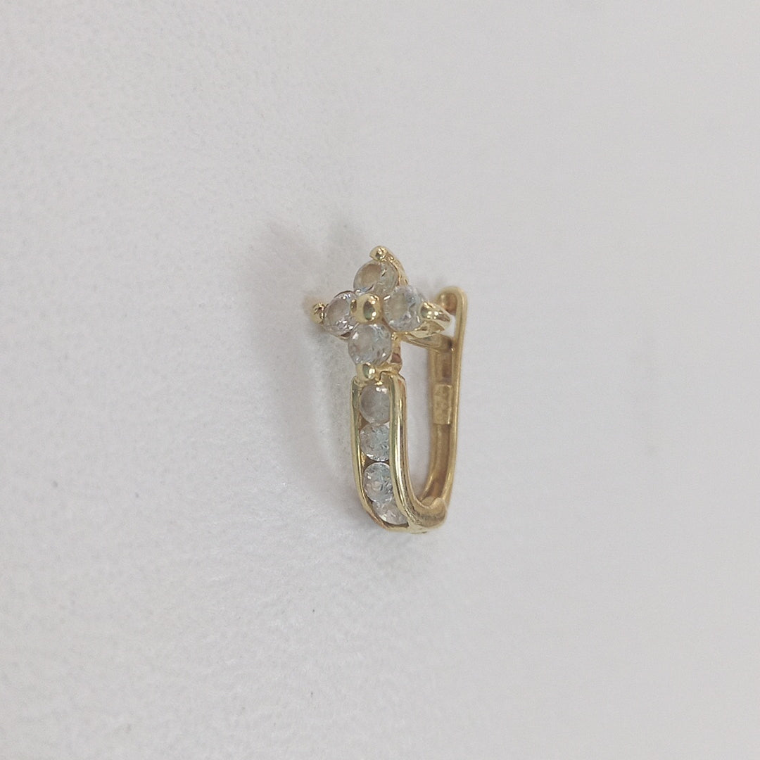 ARETES PAR ORO 14 K 1.8 GRMS (SEMINUEVO)