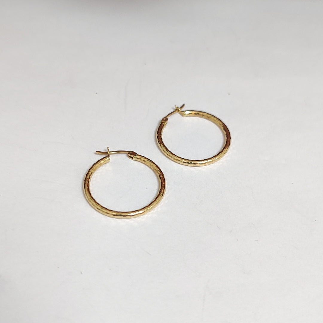 ARRACADAS PAR ORO 14 K 2,70 GRMS (SEMINUEVO)