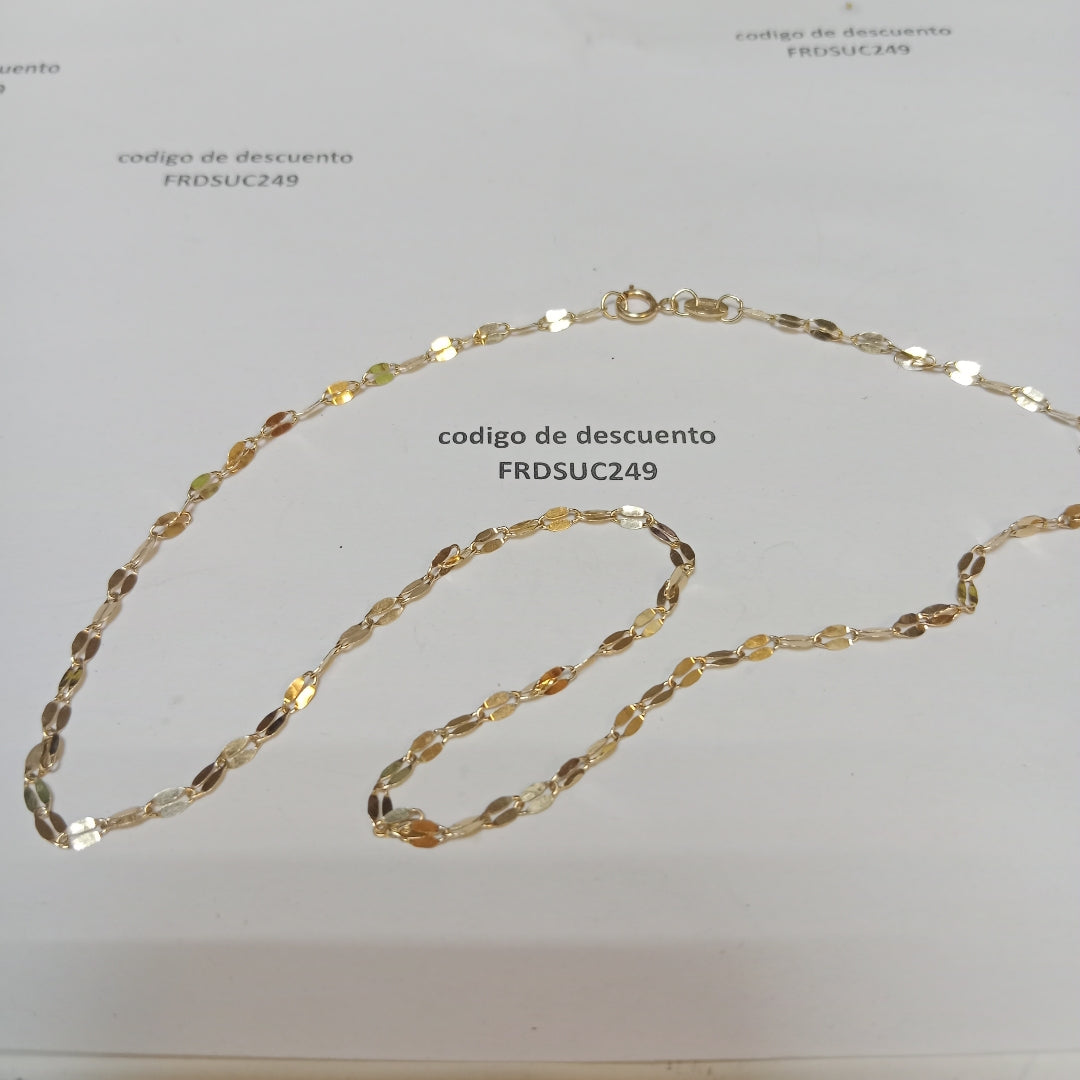 CADENA ORO 10 K 1.6 GRMS (SEMINUEVO)