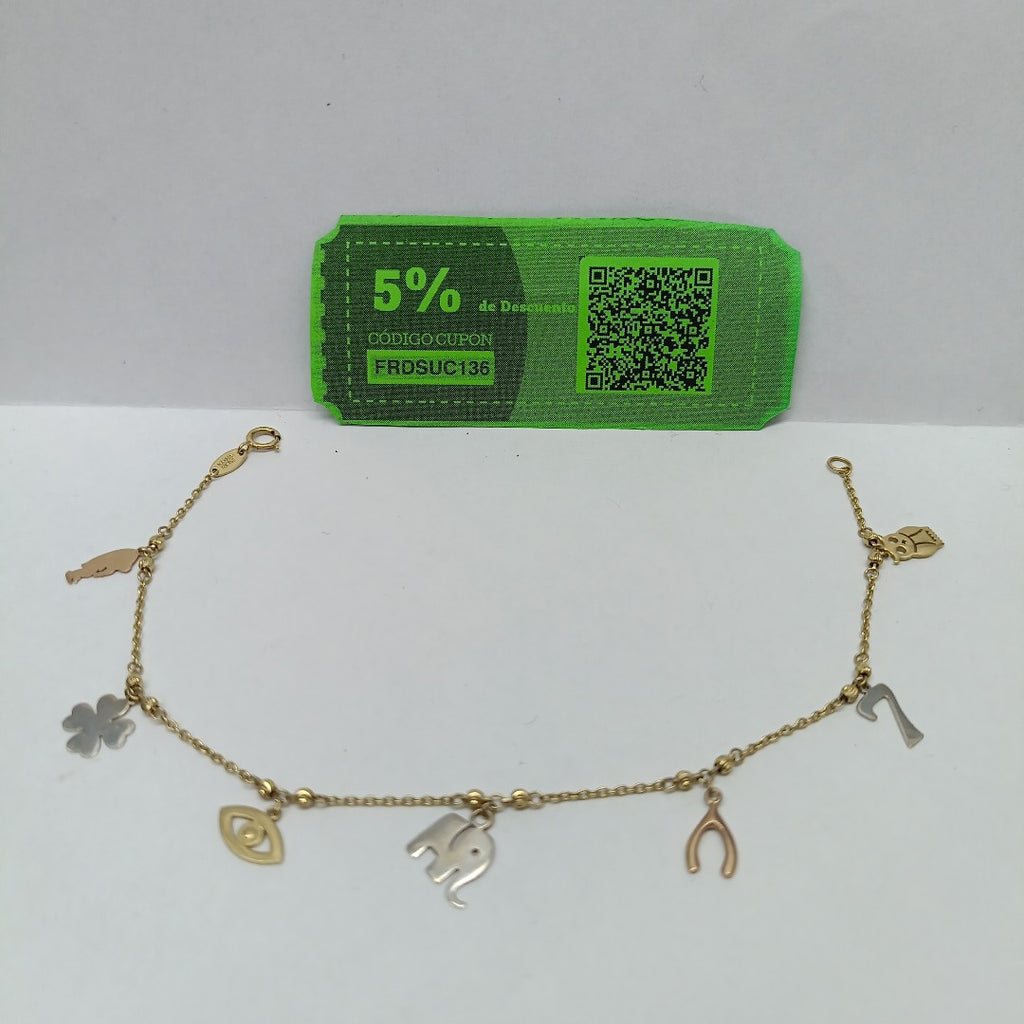 PULSERA ORO 14 K 2.6 GRMS (SEMINUEVO)