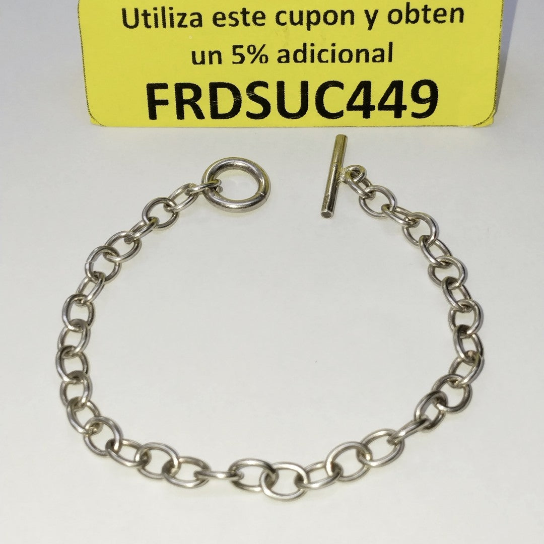 PULSERA PLATA 9 GRMS (SEMINUEVO)