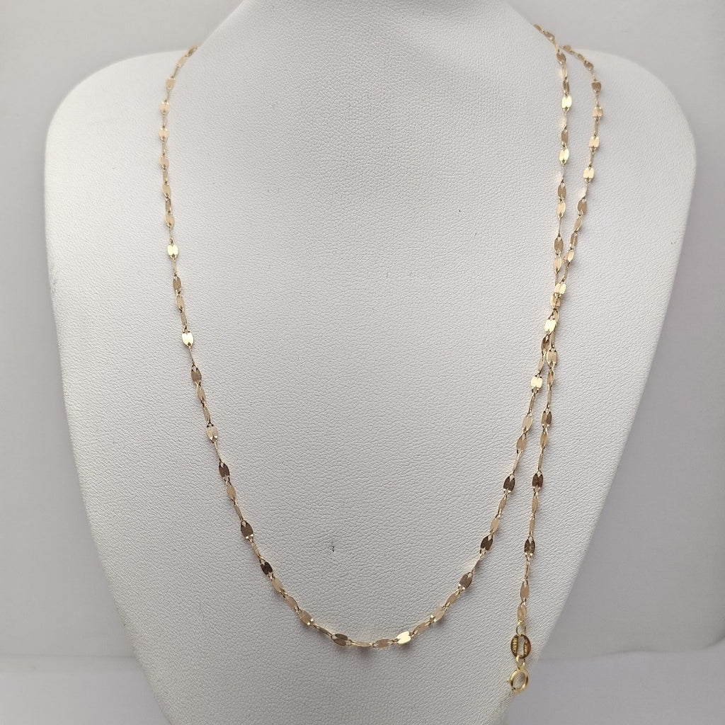 CADENA ORO 14 K 1,80 GRMS (SEMINUEVO)