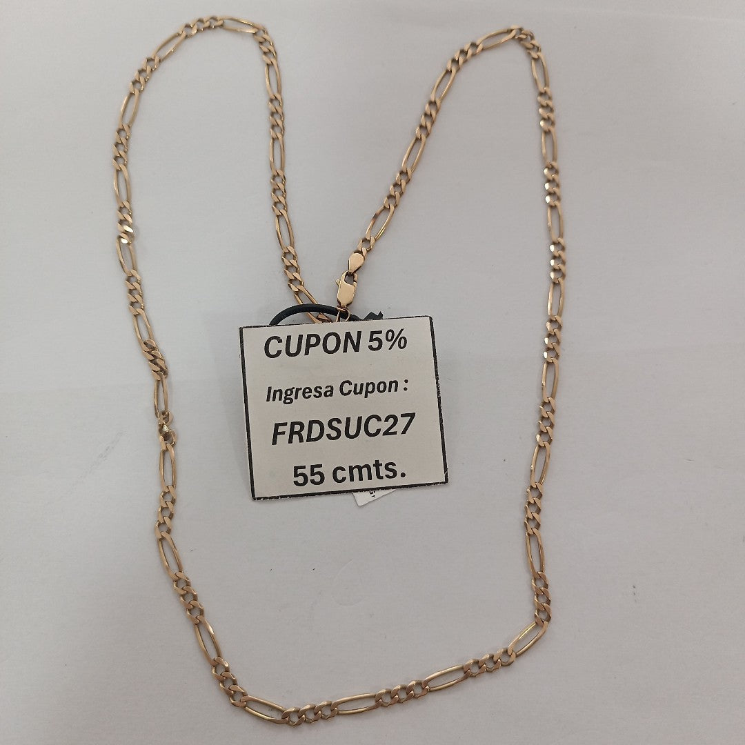 CADENA ORO 14 K 12.8 GRMS (SEMINUEVO)