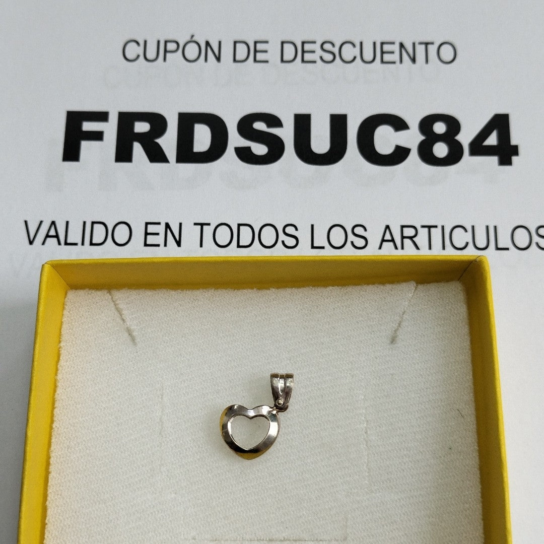 DIJE ORO BLANCO 14 K 0.7 GRMS (SEMINUEVO)