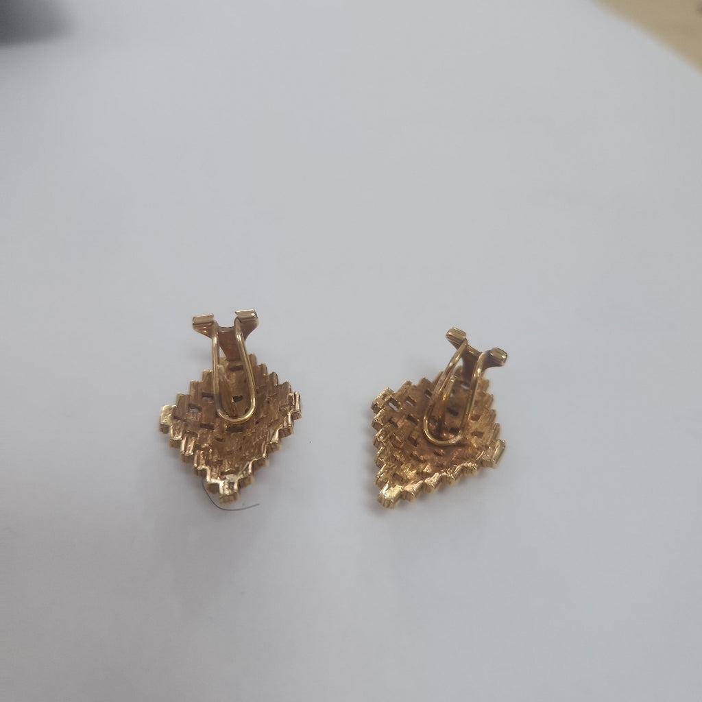 ARETES PAR ORO 18 K 11,20 GRMS (SEMINUEVO)