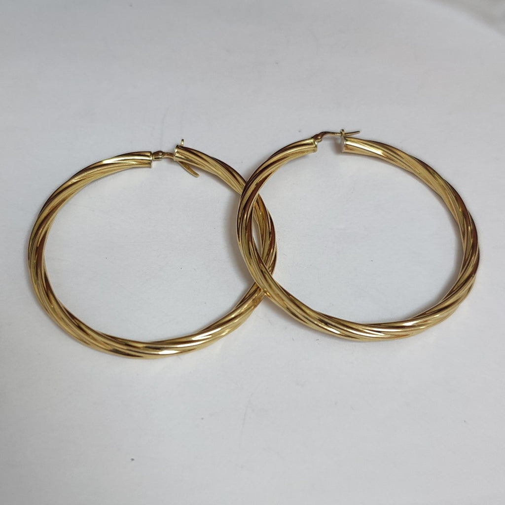 ARRACADAS PAR ORO 14 K 6,70 GRMS (SEMINUEVO)