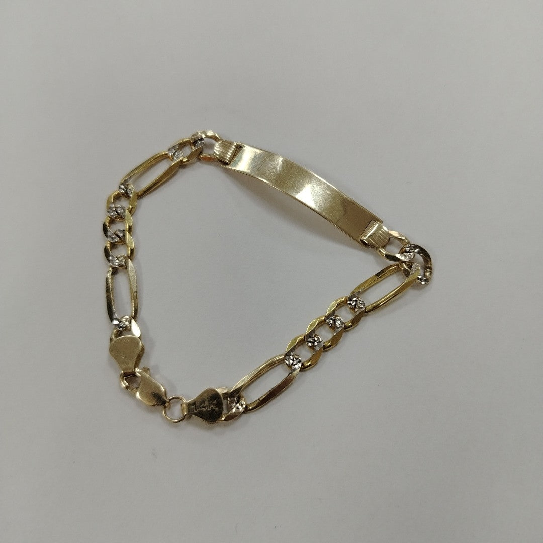 ESCLAVA ORO, RODIADO 14 K 14.5 GRMS (SEMINUEVO)