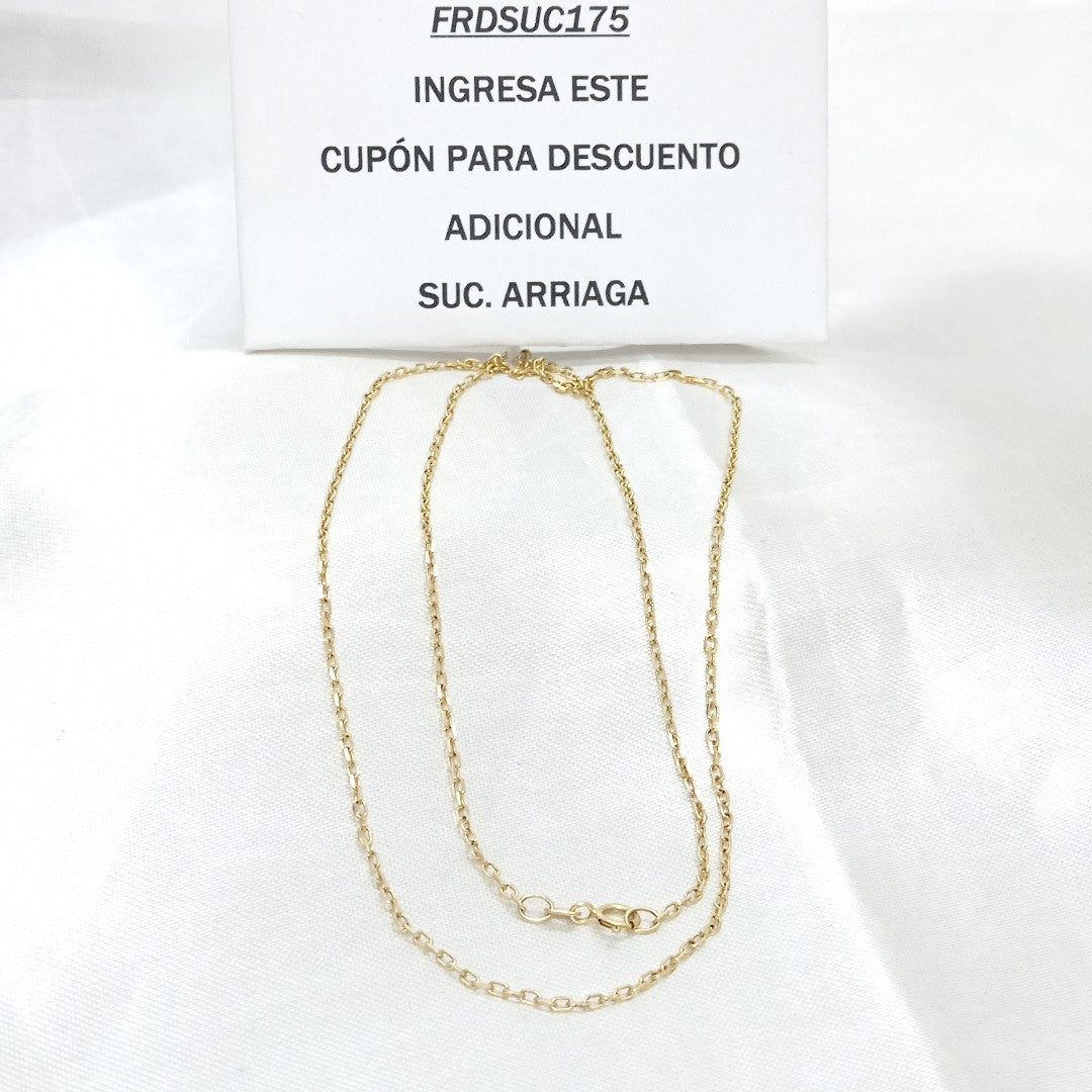 CADENA ORO 14 K 2.9 GRMS (SEMINUEVO)