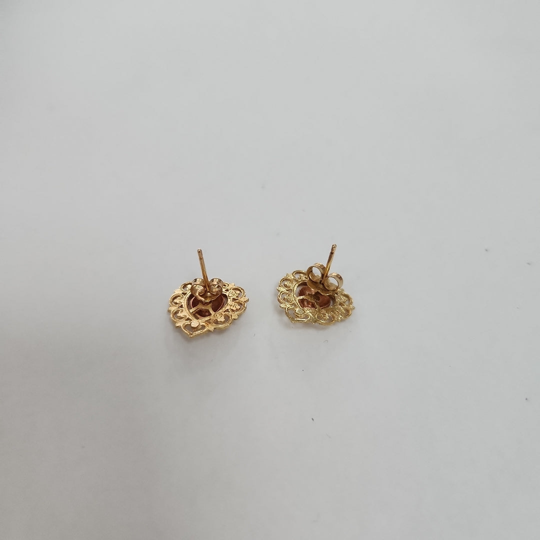 BROQUELES PAR ORO 14 K 1.7 GRMS (SEMINUEVO)