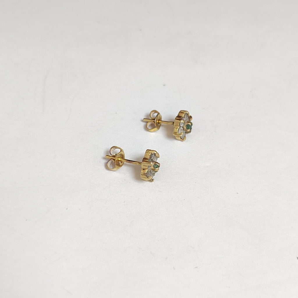 BROQUELES PAR ORO 14 K 2,00 GRMS (SEMINUEVO)