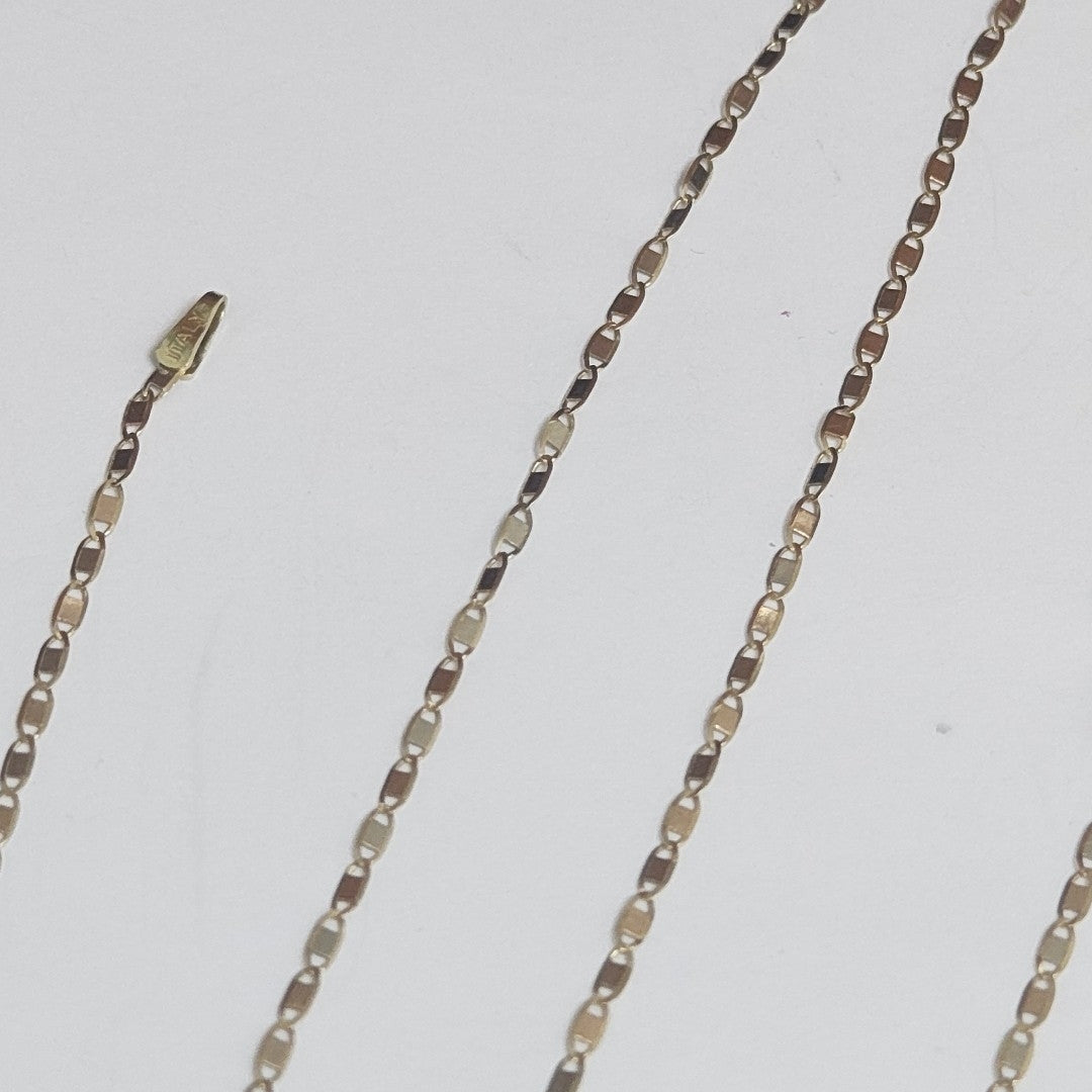 CADENA ORO 14 K 1.6 GRMS (SEMINUEVO)