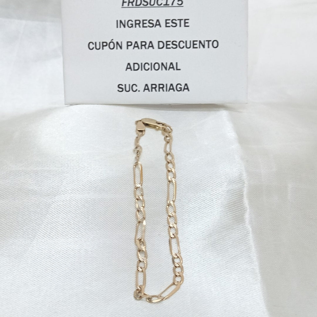 PULSERA ORO 14 K 2.9 GRMS (SEMINUEVO)