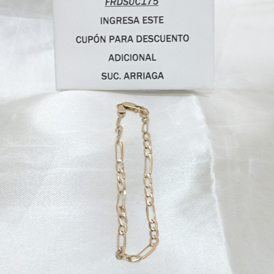PULSERA ORO 14 K 2.9 GRMS (SEMINUEVO)