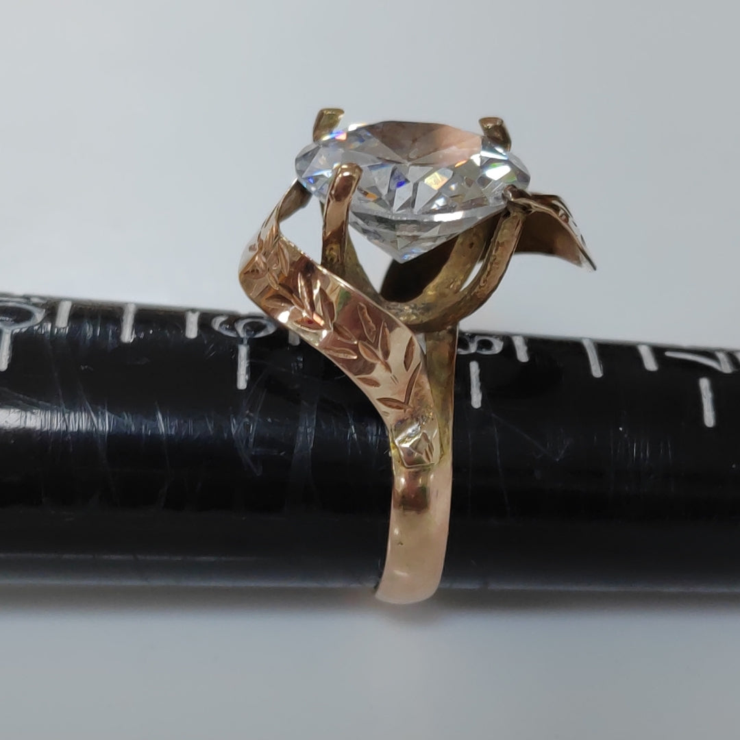 ANILLO ORO 10 K 8.5 GRMS (SEMINUEVO)