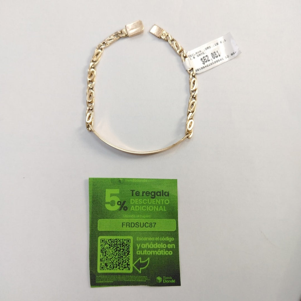 ESCLAVA ORO 10 K 12.8 GRMS (SEMINUEVO)