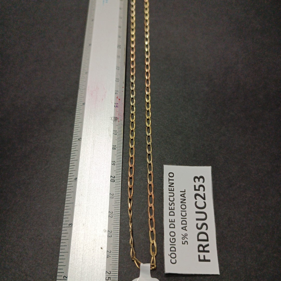 CADENA ORO 14 K 11,00 GRMS (SEMINUEVO)