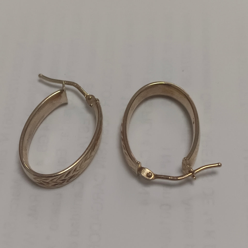 ARRACADAS PAR ORO 10 K 1.7 GRMS (SEMINUEVO)