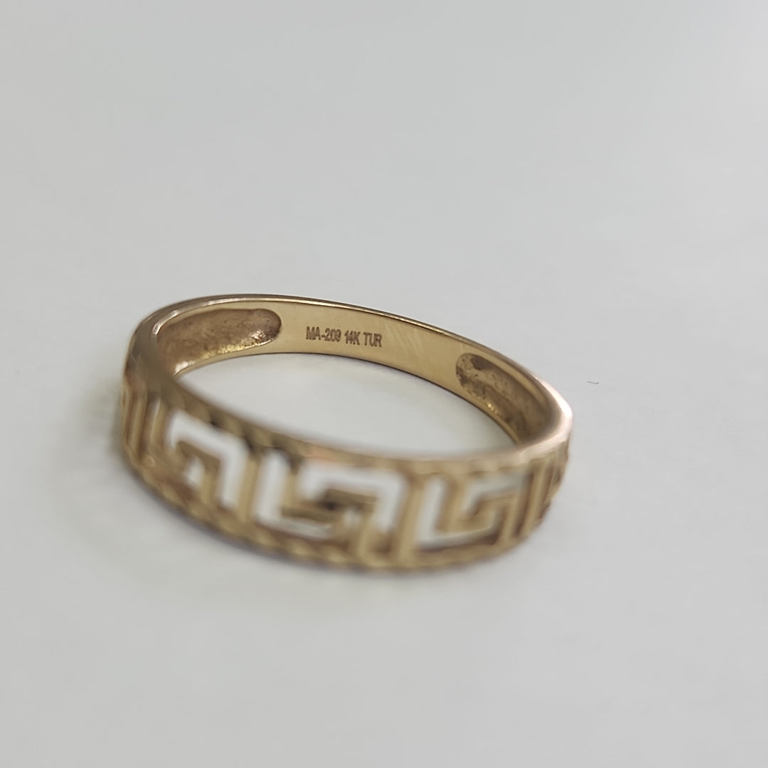 ANILLITO ORO 14 K 1.3 GRMS (SEMINUEVO)