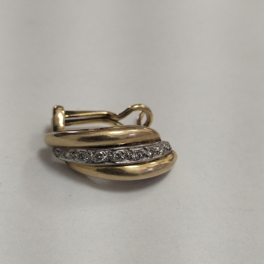 ARETES PAR ORO 14 K 7.9 GRMS (SEMINUEVO)