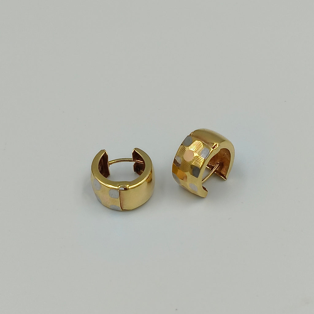 ARRACADAS PAR ORO 14 K 2.3 GRMS (SEMINUEVO)