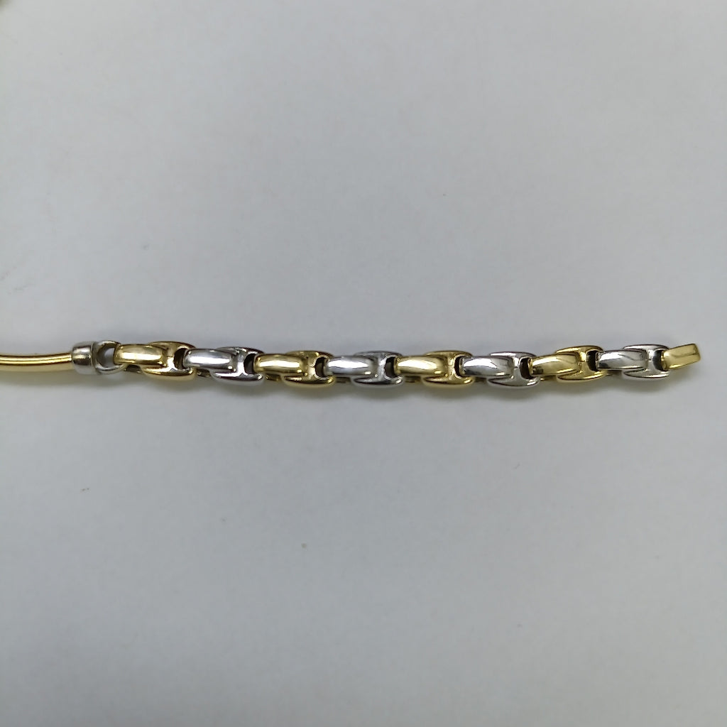ESCLAVA ORO COMBINADO 14 K 6.4 GRMS (SEMINUEVO)