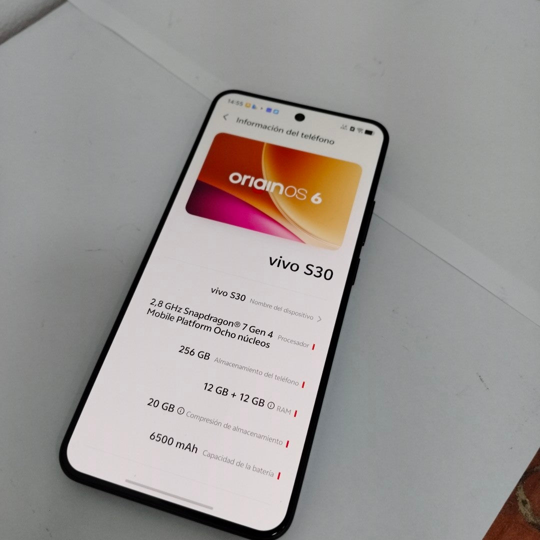 CELULAR VIVO S30 V2464A (2025) 256 GB 12 GB RAM (SEMINUEVO)