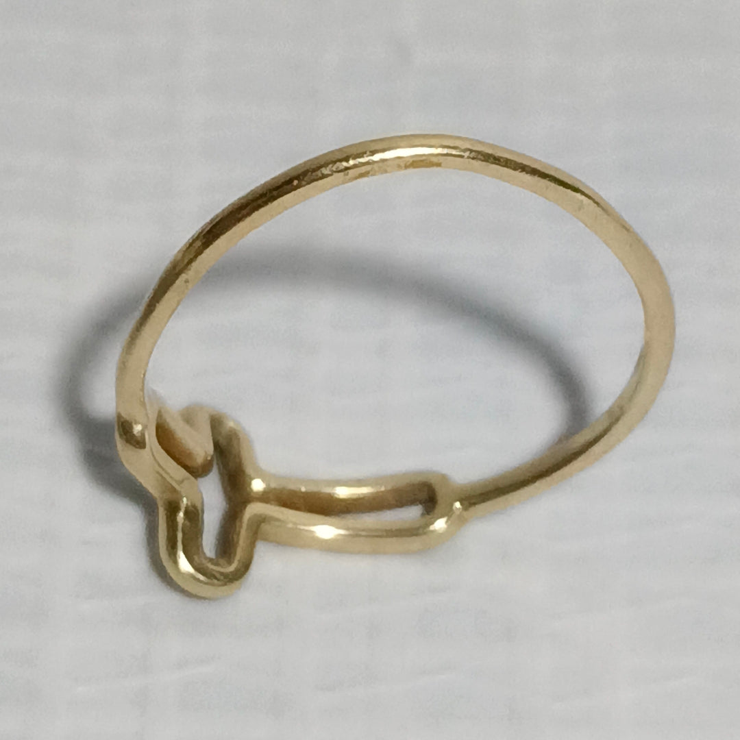 ANILLITO ORO 14 K 0.7 GRMS (SEMINUEVO)