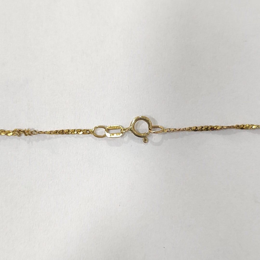 CADENA ORO 14 K 1.9 GRMS (SEMINUEVO)