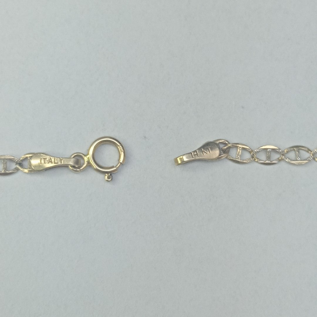 CADENA ORO 14 K 3.2 GRMS (SEMINUEVO)